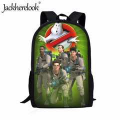 Ghostbuster Backpack Kids School Bag Boys Girls Large Capacity Travel Bag