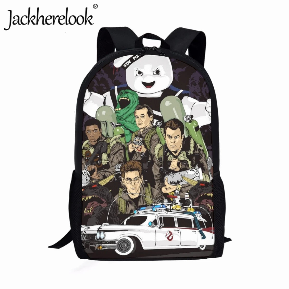 Kids Ghostbuster 3D Backpack Boys Girls School Bag Teens Travel Bag