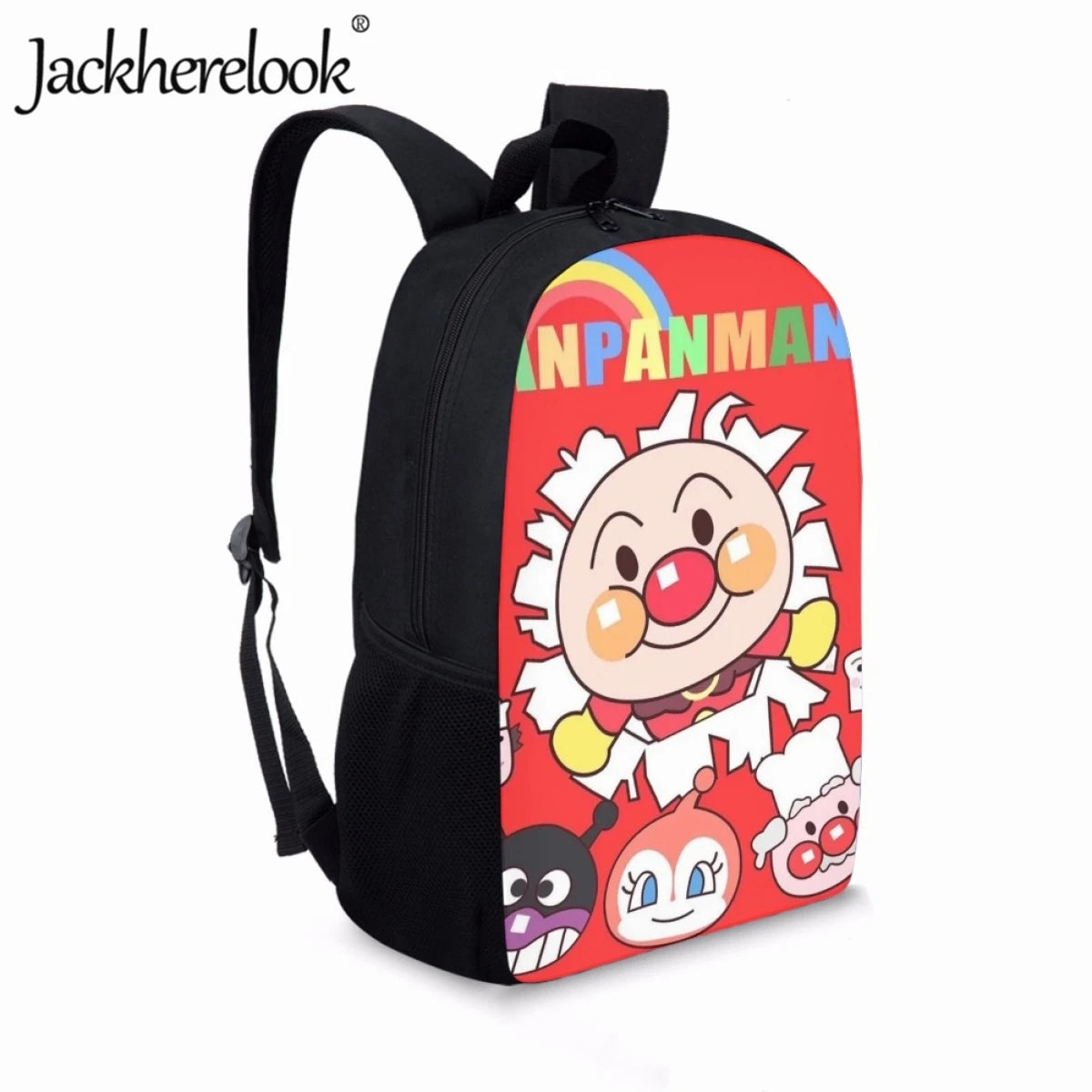 Anpanman Child Backpack Kids School Bags Boys Girls Large Capacity