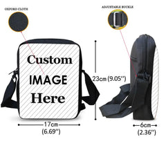Horse Pattern Printing Lunch Bag for Children Shoulder Bag