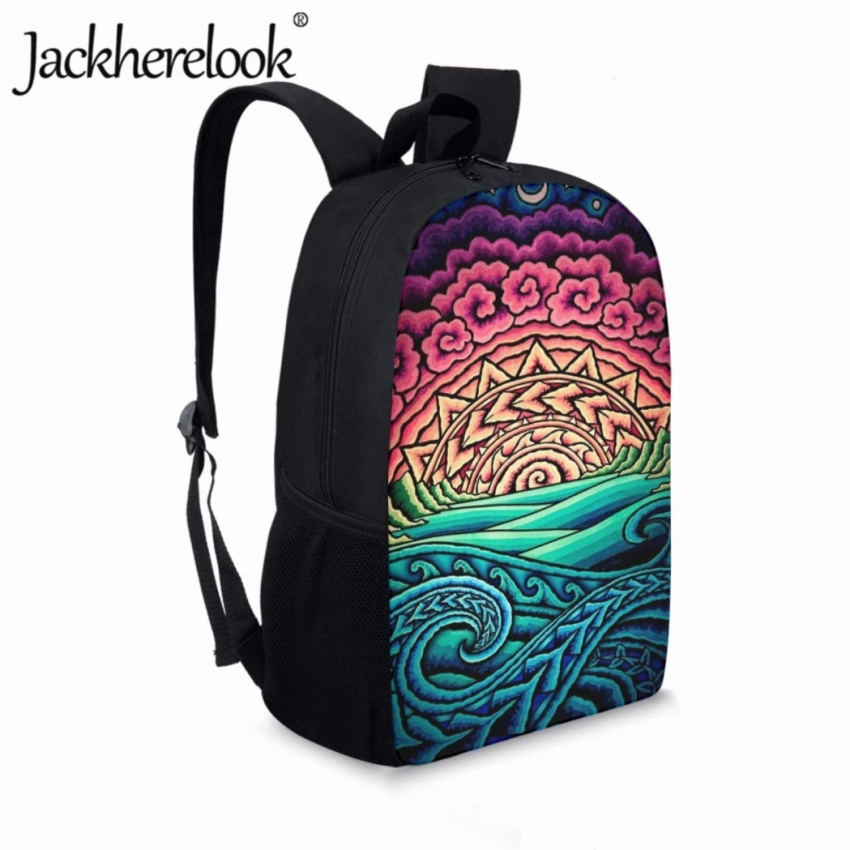Polynesian Tribal Totem School Backpack for Teens