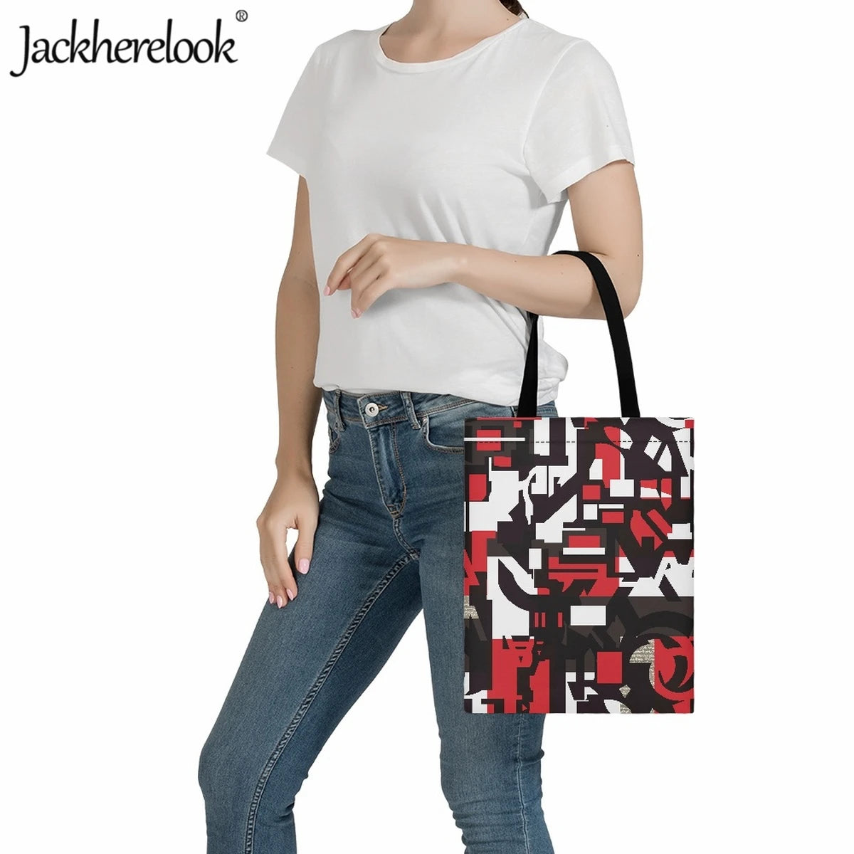 Jackherelook Women's Handbag Art Graphic Print Shoulder Bag