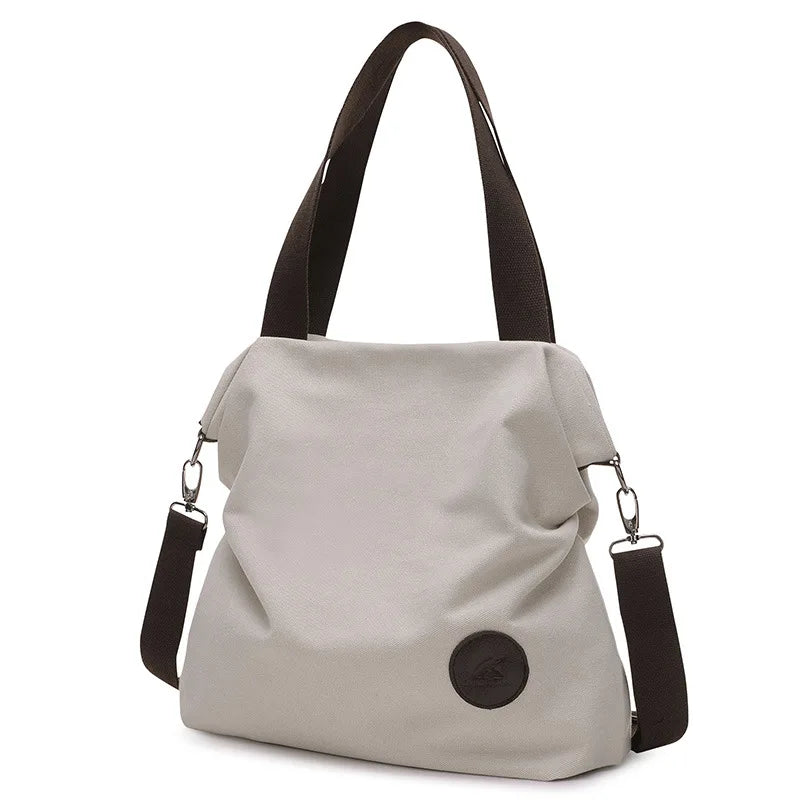 Jamhoo Shoulder Bag Canvas Women Handbags Bucket Floral Tote Crossbody Bag
