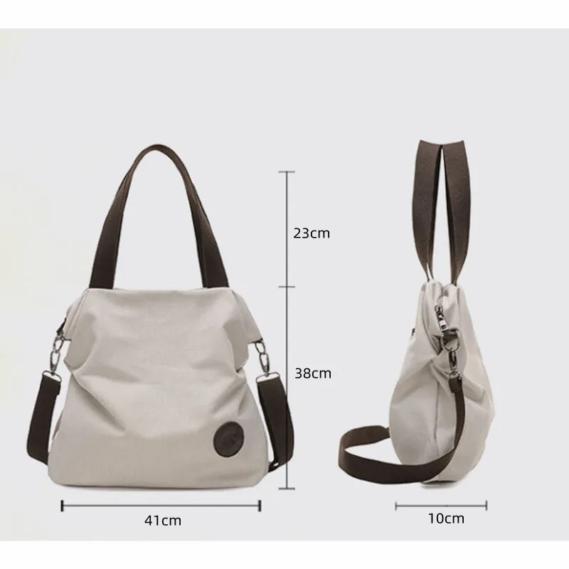Jamhoo Shoulder Bag Canvas Women Handbags Bucket Floral Tote Crossbody Bag