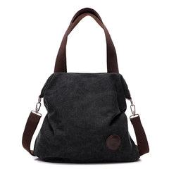 Jamhoo Shoulder Bag Canvas Women Handbags Bucket Floral Tote Crossbody Bag