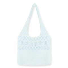 Jamhoo Women Hollow Woven Shoulder Bags Knitting Handbags Large Capacity