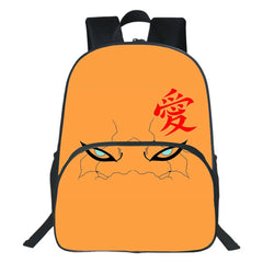Japan Anime Backpack Uzumaki Sasuke School Bag 3D Printing Children Bookbag
