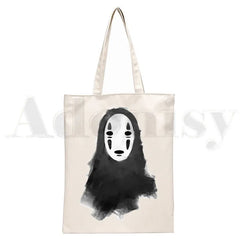 Japan Anime Spirited Away Hayao Handbag Women Canvas Bag