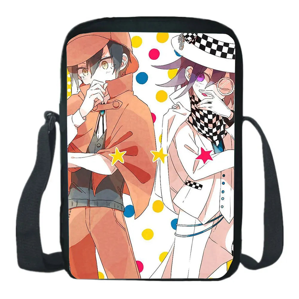 Japan Anime Danganronpa Messenger Bag Schoolbag Cosplay Shoulder Bag