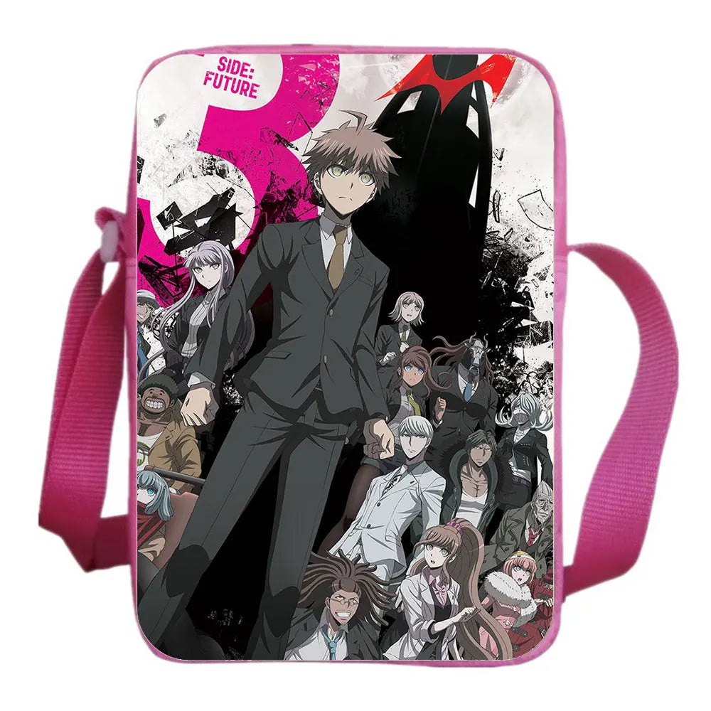 Japan Anime Danganronpa Messenger Bag Schoolbag Cosplay Shoulder Bag