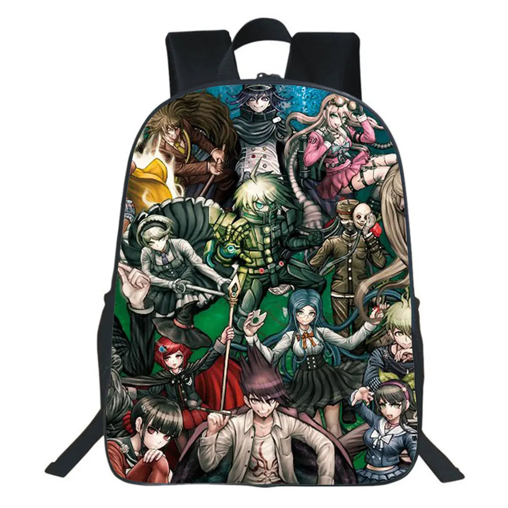 Japan Anime Danganronpa School Bag Monokuma Men Backpack Bags