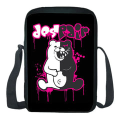 Japan Anime Danganronpa Shoulder Bag Monokuma Men Messenger Bags Women Crossbody