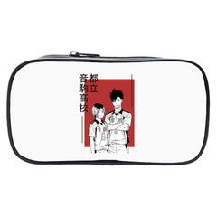 Japan Anime Haikyuu Pencil Case Stationery Storage School Pen Box Bag