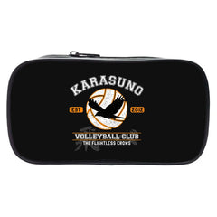 Japan Anime Haikyuu Pencil Case Stationery Storage School Pen Box Bag