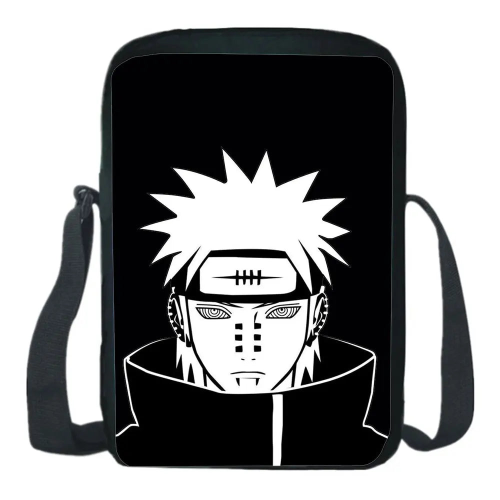 Japan Anime Shoulder Bags Cosplay Rucksack Teen Zipper Messenger Bag