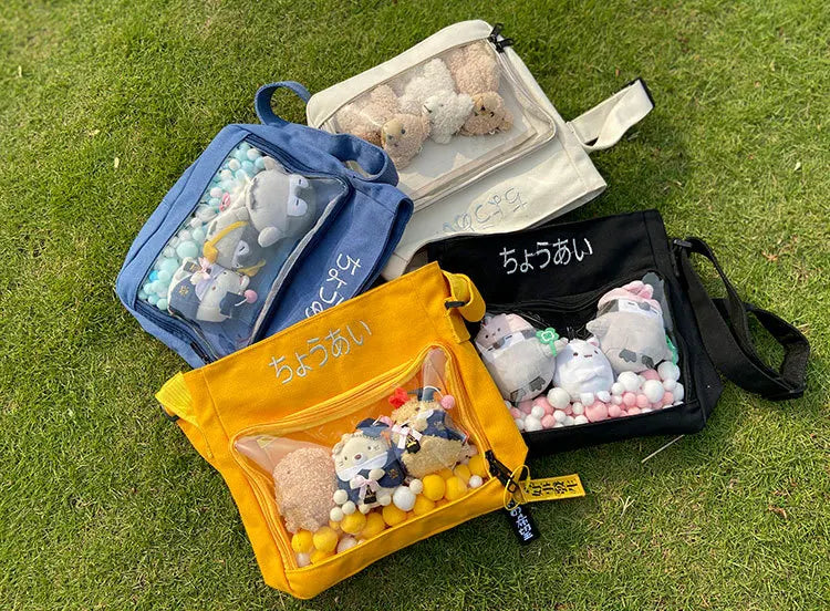 Japan Ita Bag Crossbody Mini Clear Layer Purse For Teen