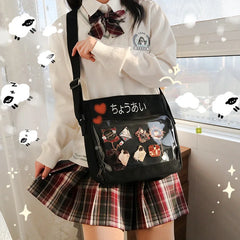 Japan Ita Bag Crossbody Mini Clear Layer Purse For Teen