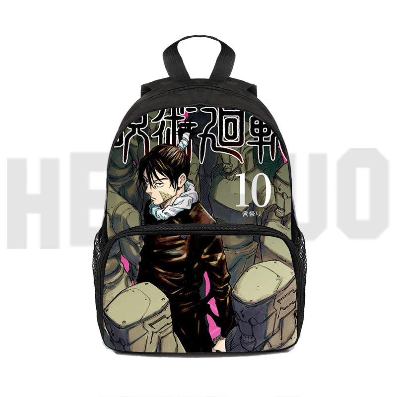 Jujutsu Kaisen Backpack Men Waterproof School Bags Yuji Itadori Laptop Travel