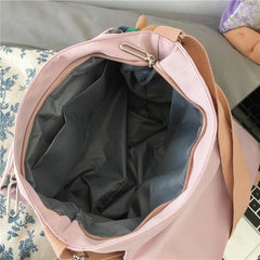 Japan Style Women Shoulder Messenger Bag Waterproof Nylon Crossbody Bag