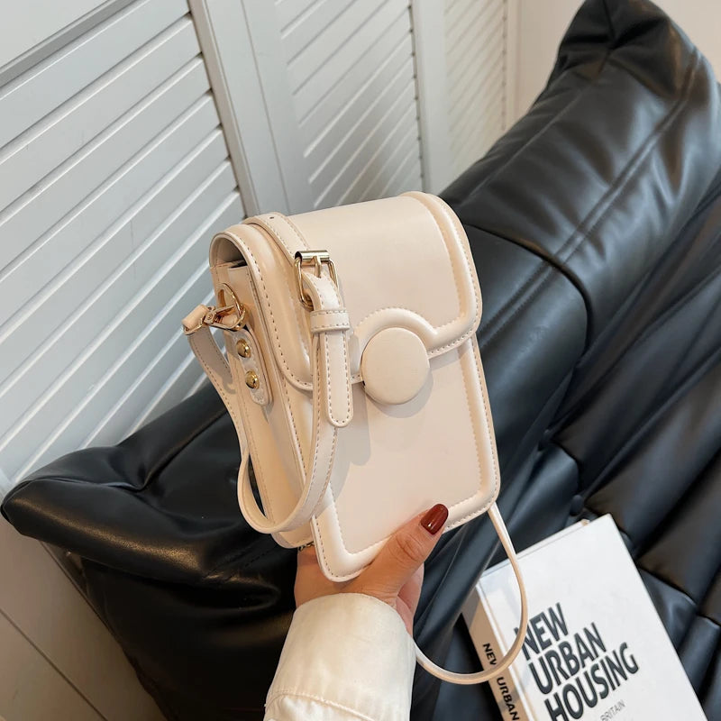 Japan Style Phone MINI Bag High-quality PU Leather Women's Handbag