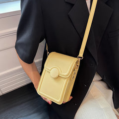 Japan Style Phone MINI Bag High-quality PU Leather Women's Handbag