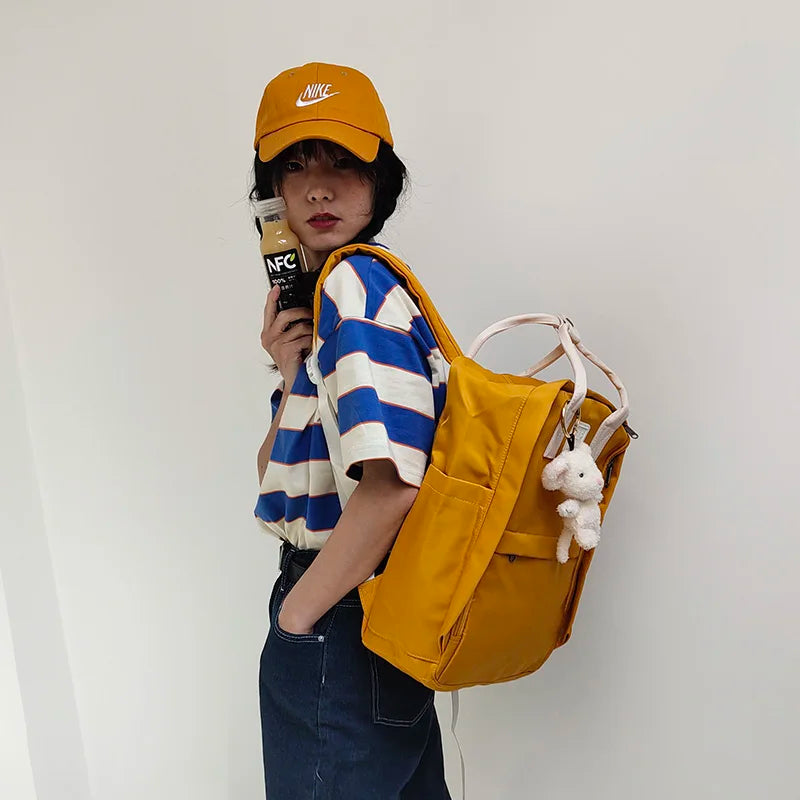 Japan Style Student Backpack Casual Schoolbag Girl Large Capacity