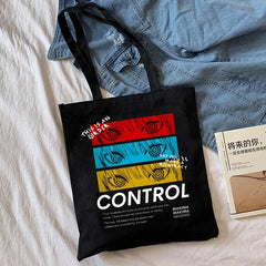 Chainsaw Man Anime Manga Tote Bag Hip Hop Style Women Harajuku Shopping Bag