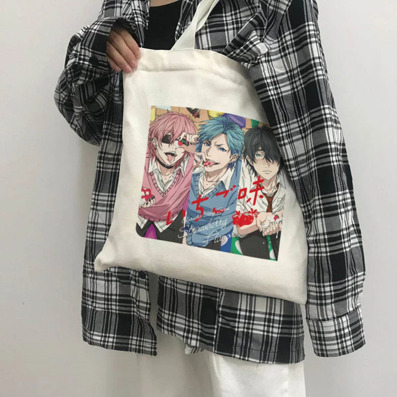 Anime Yarichin Club Canvas Hip Hop Harajuku Women Bag