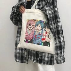Anime Yarichin Club Canvas Hip Hop Harajuku Women Bag