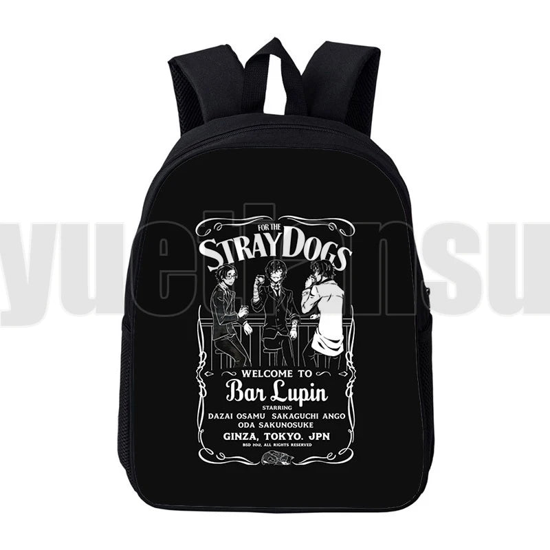 Japanese Bungou Stray Dogs Backpack 3D Anime Dazai Daily Pack Osamu Back