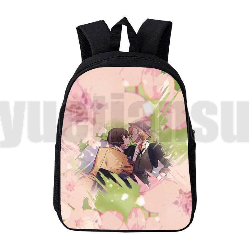 Japanese Bungou Stray Dogs Backpack 3D Anime Dazai Daily Pack Osamu Back