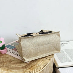 Japanese Cartoon Bear Lunch Box Bag Large Capacity Storage Tote Bag