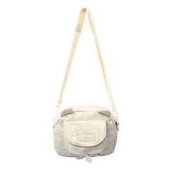 Japanese Bear Ears Shaped Crossbody Bag Nylon Student Shoulder Bag