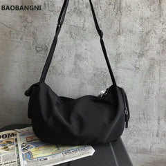 Japanese Nylon Sling Bag Large Capacity Shoulder Handbag