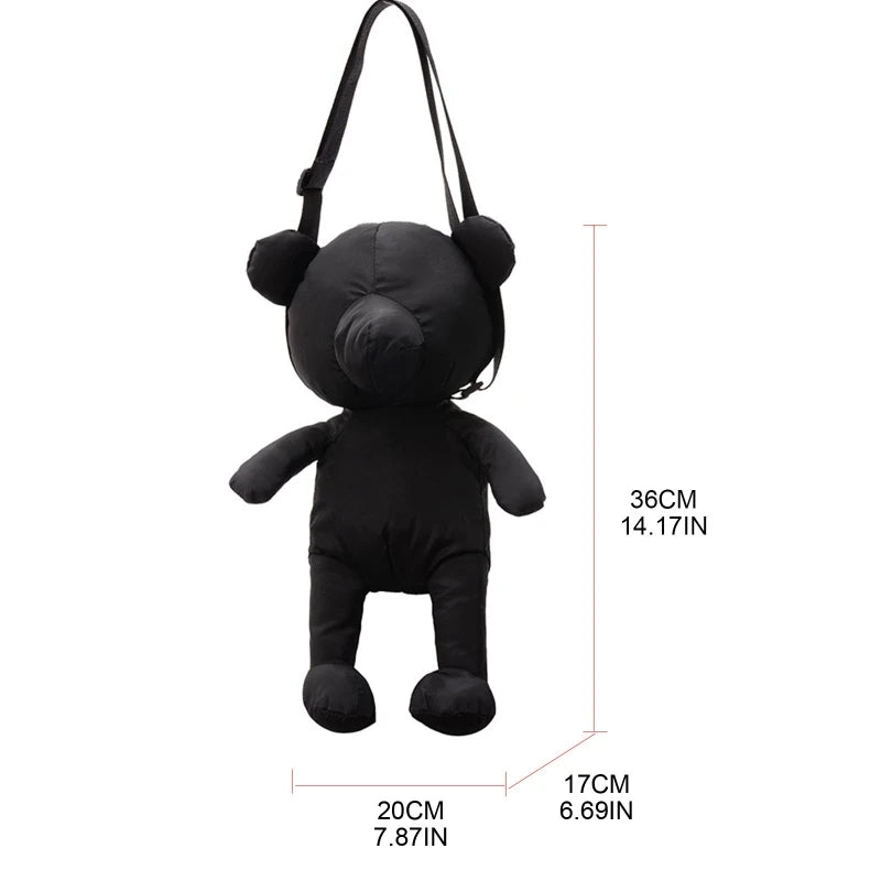 Japanese Girl Purses Handbags Crossbody Bag Nylon Shoulder Bag Decoration Bag