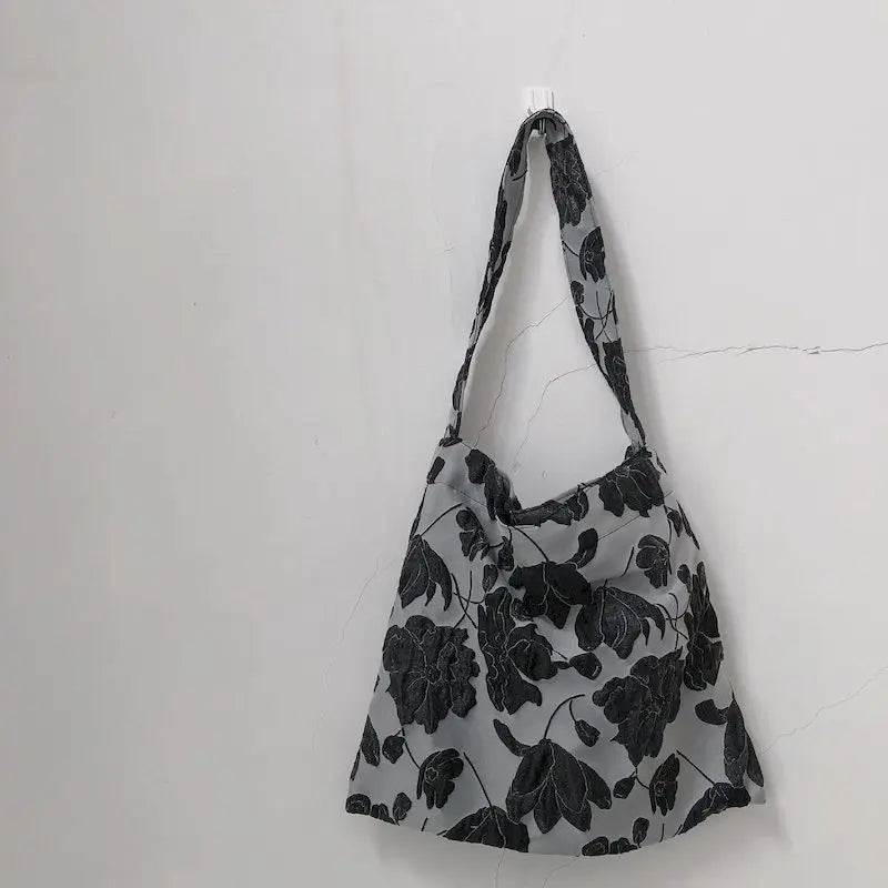 Japanese Jacquard Retro Armpit Bag Women's Shoulder Bag Fanny Packs