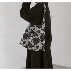 Japanese Jacquard Retro Armpit Bag Women's Shoulder Bag Fanny Packs
