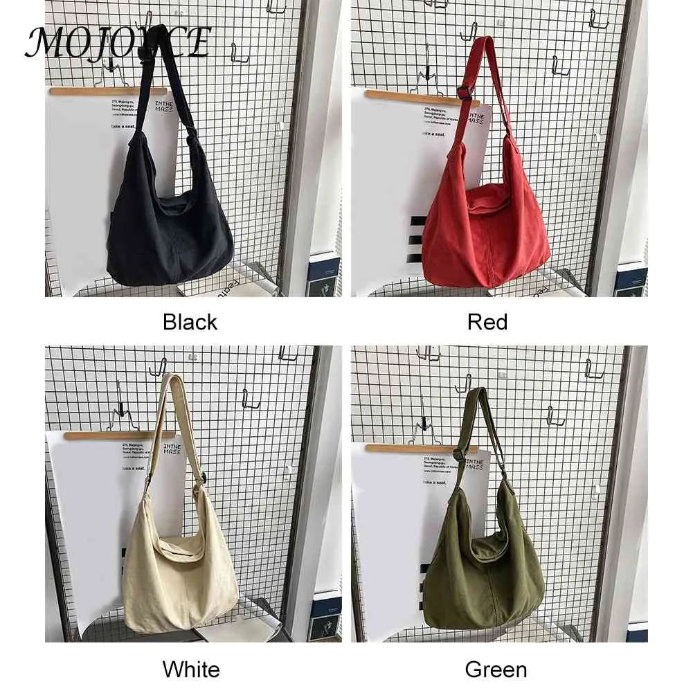 Japanese Harajuku Crossbody Messenger Handbags Solid Retro Messenger Handbags
