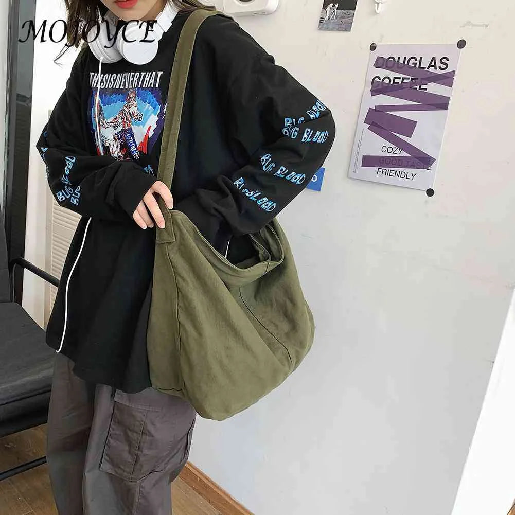Japanese Harajuku Ladies Crossbody Bags Retro Messenger Handbags Large Capacity