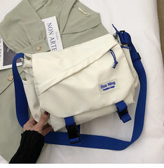 Japanese Harajuku Nylon Messenger Bags for Women High School Girls Shoulder Bag