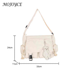 Japanese Harajuku Nylon Messenger Pouch Women Crossbody Bag