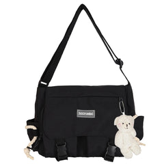 Japanese Harajuku Nylon Messenger Pouch Crossbody Bag