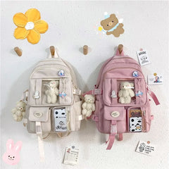 Japanese High School Girls Backpack for Teenage Girls