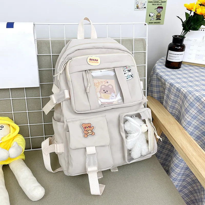 Japanese High School Girls Backpack for Teenage Girls