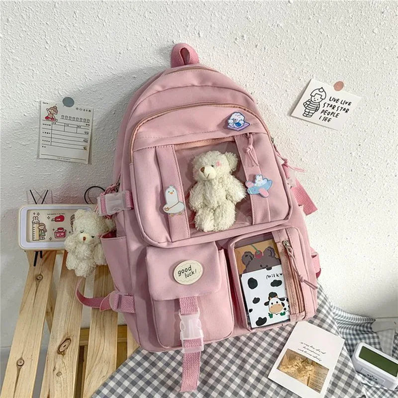 Japanese High School Girls Backpack for Teenage Girls