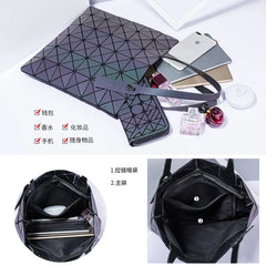 Japanese Women Geometry Shoulder Bags Summer Handbag