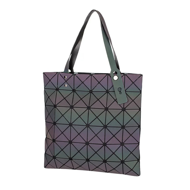 Japanese Women Geometry Shoulder Bags Summer Handbag