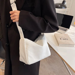 Japanese Large-capacity Canvas Shoulder Bag for Women