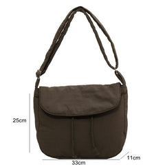Japanese Postman Bag Female Student Class Crossbody Bags Large Capacity Handbag