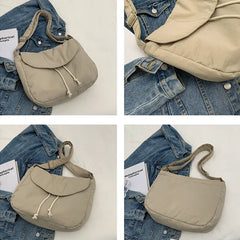 Japanese Postman Bag Female Student Class Crossbody Bags Large Capacity Handbag